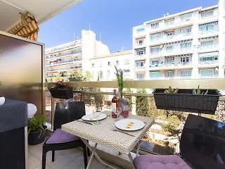 Ferienwohnung L'Azur Promenade Nizza Exterior foto